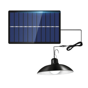 Lustre à ampoule LED solaire d'extérieur étanche IP65, lumières d'intérieur, spécifications : lumière blanche unique, sans télécommande SH9101612-20
